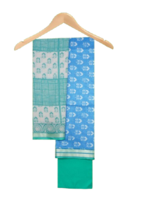 Anushka Silky Suits (T.Blue)