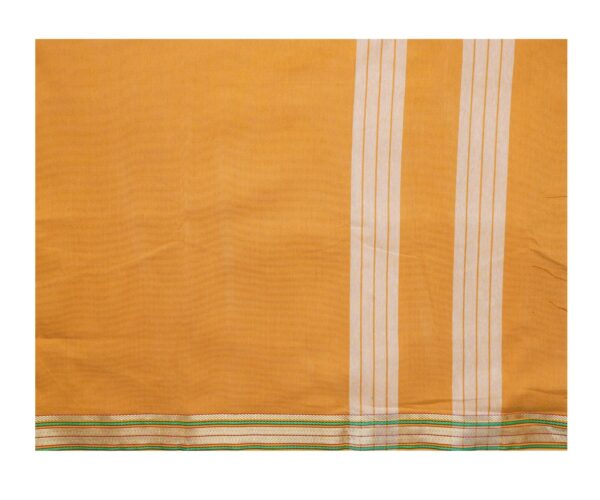 Avantika  Cotton  Modal  Dressmaterial (Tusser-Mustard) - Image 2