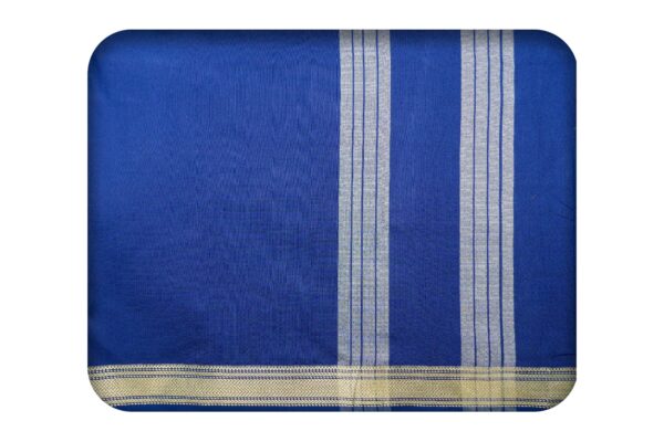 Indigo Cotton Modal Dress Material (Design-5) - Image 2