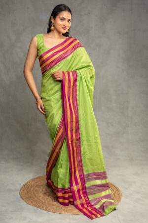 POONA NARAYAN PETH COTTON SILKY SAREE